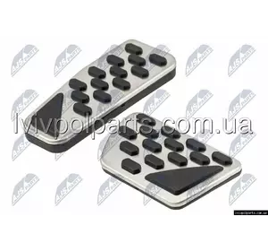 Накладки на педалі OE код NTY Jeep Wrangler 2018-/Акпп/ Накладки на педалі OE код NTY Jeep Wrangler 2018-/Акпп/