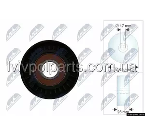 Ролик натяжного механізму OE код 51873333 Fiat Abarth 124 Spider 16-, Alfa Romeo Giulietta (940) 10-20, Jeep Renegade (Bu,B1,Bv) 14- Ролик натяжного механізму OE код 51873333 Fiat Abarth 124 Spider 16-, Alfa Romeo Giulietta (940) 10-20, Jeep Renegade (Bu,B1,Bv) 14-