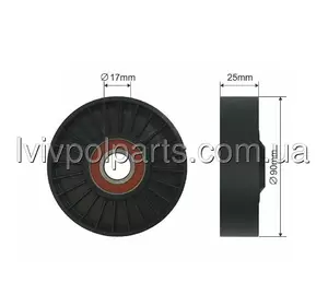 Ролик Натяжного Механізму Opel Astra G 2,0Dti 1999-,Vectra B 2,0Dti 1997-,Vectra C 2,0Dti 2002-,Saab 9-3 2,2Tid 2000- Виробник NTY RNK-PL-002 номер OE 1340530 Ролик Натяжного Механізму Opel Astra G 2,0Dti 1999-,Vectra B 2,0Dti 1997-,Vectra C 2,0Dti 2002-,Saab 9-3 2,2Tid 2000- Виробник NTY RNK-PL-002 номер OE 1340530