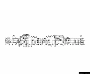 Піввісь привід OE код 1369959080 Citroen Jumper 3.0Hdi 06-, Peugeot Boxer 3.0Hdi 06-, Fiat Ducato 3.0D Multijet 06- /Права,Мкп6/ Піввісь привід OE код 1369959080 Citroen Jumper 3.0Hdi 06-, Peugeot Boxer 3.0Hdi 06-, Fiat Ducato 3.0D Multijet 06- /Права,Мкп6/