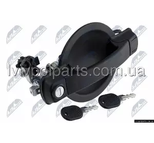Ручка дверей зовнішня в зборі OE 735309964 Fiat Doblo 2000-2010 Ручка дверей зовнішня в зборі OE 735309964 Fiat Doblo 2000-2010