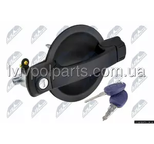 Ручка зовнішня розсувної дверки OE код 735309961 Fiat Doblo 2000-2010/Правий + 2 Ключі/ Ручка зовнішня розсувної дверки OE код 735309961 Fiat Doblo 2000-2010/Правий + 2 Ключі/