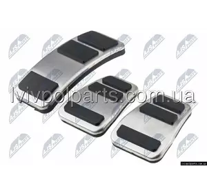 Накладки на педалі OE код NTY Ford Fiesta 2013-,Ecosport 2011-,Puma 2019-/Механіка/ Накладки на педалі OE код NTY Ford Fiesta 2013-,Ecosport 2011-,Puma 2019-/Механіка/