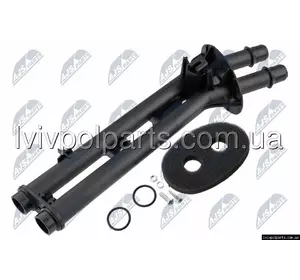 Патрубок обігріву радіатора пічки Peugeot 207  / Liftback (Wa_, Wc_), 04.06- Код OE 6448Q0 Патрубок обігріву радіатора пічки Peugeot 207  / Liftback (Wa_, Wc_), 04.06- Код OE 6448Q0