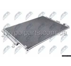 Радіатор кондиціонера OE 68399028AA Jeep Cherokee (Kl) 2.2Crd 4X4, 2.2Crd, 2.4 4X4, 3.2 4X4, 3.2 V6 13- Радіатор кондиціонера OE 68399028AA Jeep Cherokee (Kl) 2.2Crd 4X4, 2.2Crd, 2.4 4X4, 3.2 4X4, 3.2 V6 13-