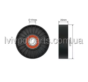 Ролик Натяжного Механізму Peugeot 306 97-02, 406 95-04, Partner 97-03, Citroen Berlingo 97-02, Xantia 95-03, Xsara 97-00, Zx 96-98 Виробник NTY RNK-PE-013 номер OE 12-00 Ролик Натяжного Механізму Peugeot 306 97-02, 406 95-04, Partner 97-03, Citroen Berlingo 97-02, Xantia 95-03, Xsara 97-00, Zx 96-98 Виробник NTY RNK-PE-013 номер OE 12-00